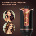 Rechargeable automatic hair curler with long-lasting battery