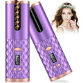 Unbound cordless auto curler for soft and defined curls