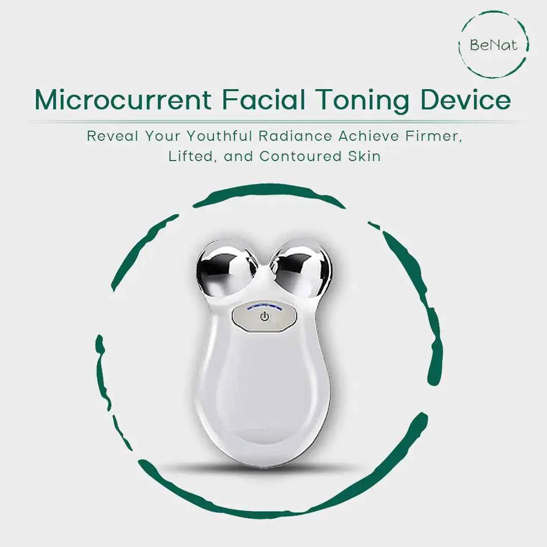 Microcurrent Facial Massager for Youthful Skin and Anti-Aging Treatment