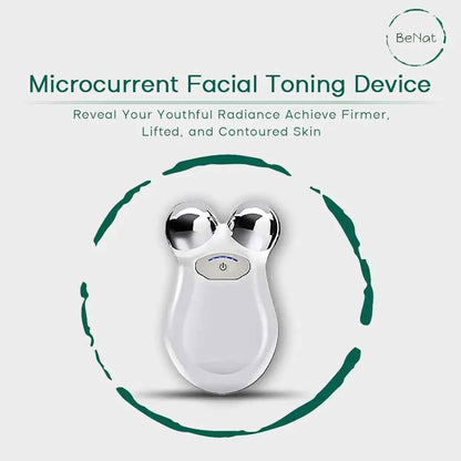 Microcurrent Facial Massager for Youthful Skin and Anti-Aging Treatment