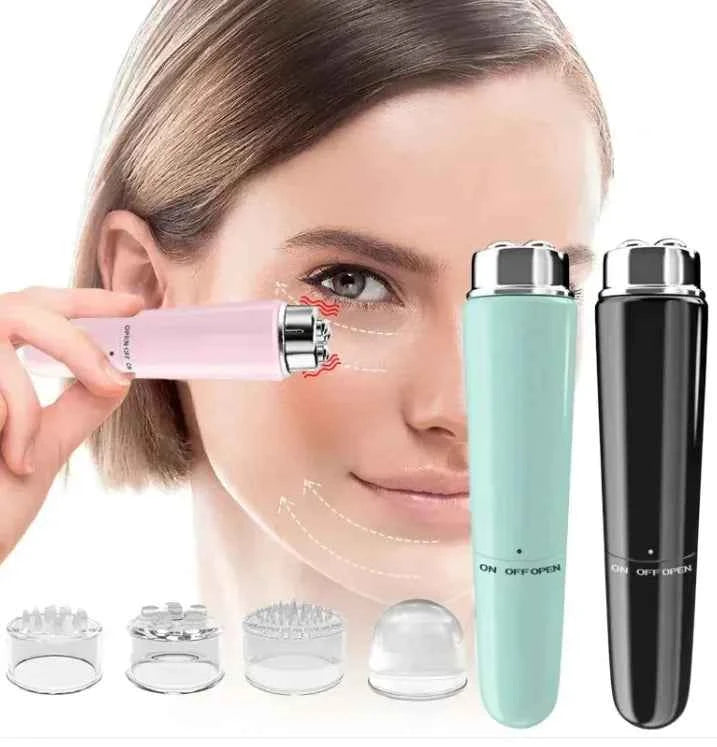 4-in-1 Facial Massager for Ultimate Skincare and Relaxation