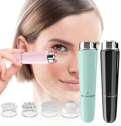 4-in-1 Facial Massager for Ultimate Skincare and Relaxation